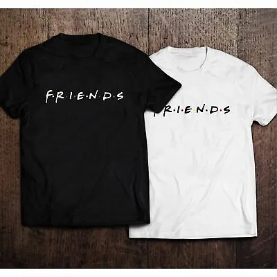 Adults Unisex Fashion Friends T-Shirt TV Series Retro 90 Casual Womens Funny Top • £7.99
