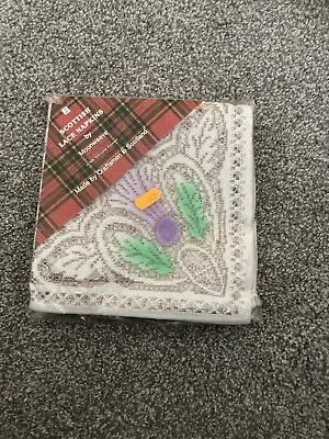 £1.50 • Buy Scottish Lace 2 X Napkins By Moonweave