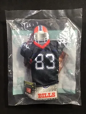 NFL Burger King Mini Jersey Buffalo Bills #83 Lee Evans W/ Suction Stand SEALED • $5