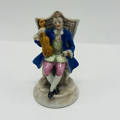 Porcelain Figure Made In Occupied Japan Violin Player 3.5  Figurine  • $18.99