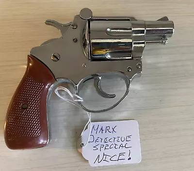 Vintage Antique Marx Detective Special Toy Cap Gun Nickel Plated Die-Cast Toy • $29.99