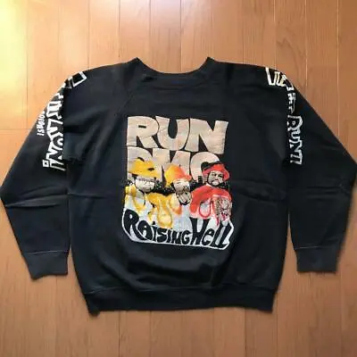 Vintage 1980's RUN DMC Sweatshirt M Size Long Sleeve Rare • $1999
