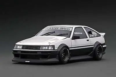 1:18 Toyota AE86 RWB -- White/Black -- Ignition Model IG2612 • $549.99