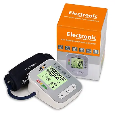 Automatic Digital Blood Pressure Monitor Cuff Upper Arm Voice Bp Machine Nhs Uk • £10.95