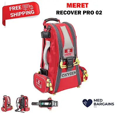 MERET M5008F RECOVER PRO O2 Response Bag EMT EMS - Fire Red • $249.95