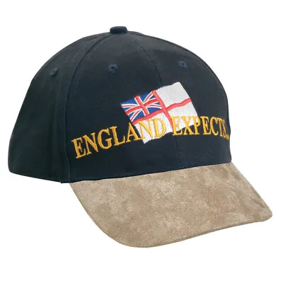 Quality 'England Expects' Cap Hat Sailing Boating Fishing Sport Novelty M100 • £12.08