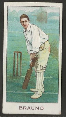 £29.99 • Buy Wills Australian & English Cricket 1903 (numbered)-#08- Somerset - Braund