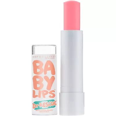 Maybelline New York Baby Lips Dr Rescue Medicated Lip Balm Coral Crave 0.15 • $10.98