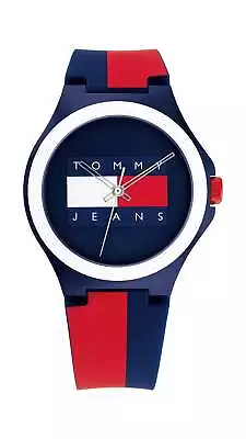 Tommy Hilfiger Berlin Red And Blue Men's Watch 1720025 • $159.99