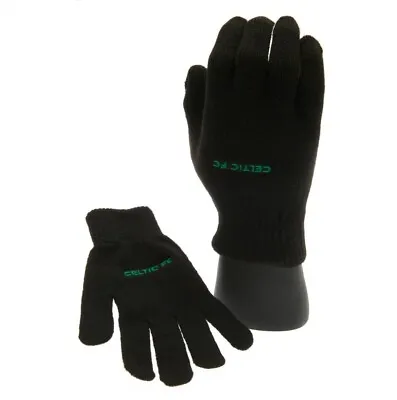 Celtic FC Knitted Gloves Junior Birthday Christmas Gift Official Product • £12.99