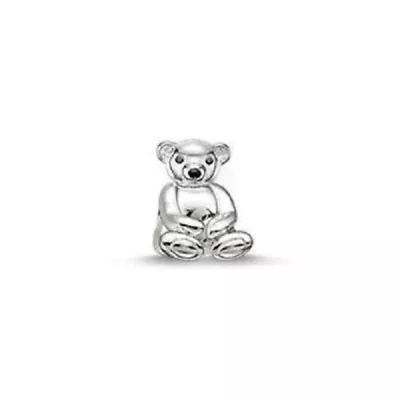 Thomas Sabo TK0163 Teddy Bear Sterling Silver Karma Bead Charm RRP $85 • $65