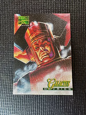 1995 Fleer Marvel Masterpieces - Canvas - Galactus - #6 • $4.99