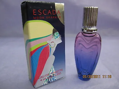 ESCADA MOON SPARKLE WOMEN 0.13 FL Oz/ 4 ML Eau De Toilette Pour Miniature In Box • $49.99