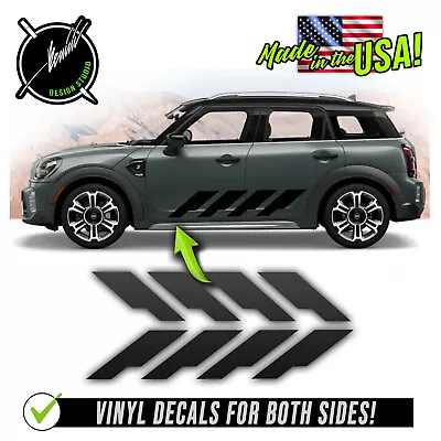 Side Door Racing Stripes Decal FITS 2010 And Up Mini Cooper Countryman Untamed • $59.99