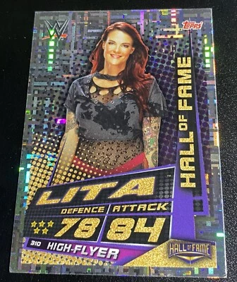 $2.49 • Buy 2019 Lita Hall Of Fame Foil Holo WWE Slam Attax Universe Wrestling Card #310