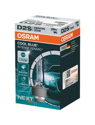 Osram D2S XENARC Car Bulbs 66240CBN D2S 6200K • $44.68