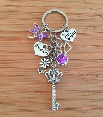 18th 21st Key Birthday Gift Keyring For Daughter Sister Niece Cousin Friend #1 • £6.99