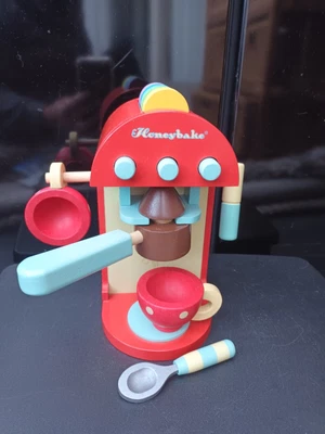 £17.50 • Buy Le Toy Van - Honeybake Wooden  Cafe Machine Set