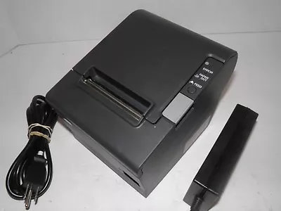 $145.59 • Buy Epson M129H TM-T88IV Thermal POS Receipt Printer Ethernet Printer W Power Supply