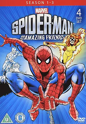 £44.99 • Buy Spider-Man And His Amazing Friends Seasons 1-3 (4 DVD) Marvel Animated Cartoon