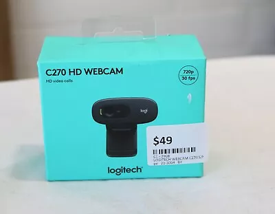 Logitech HD Webcam Black C270 - 960-000584 • $49