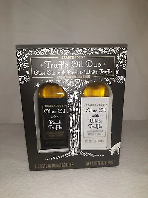 Trader Joe's Truffle Oil Duo: Olive Oil With Black Truffle White Truffle • $18