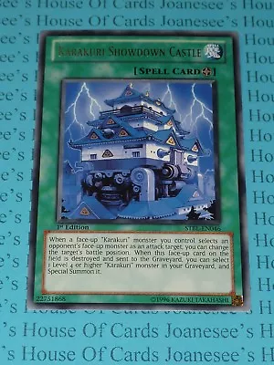 Karakuri Showdown Castle STBL-EN046 Rare Yu-Gi-Oh Card 1st Edition New • £1.40