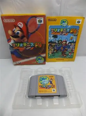 Nintendo 64 N64 Mario Tennis 64 Boxed Japan -2 • £21.45