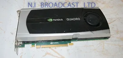 1x Nvidia Quadro 6000 High End Graphics Card With 6GB GDDR PCI 16 Express   • $368.71