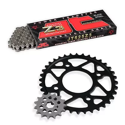 Kawasaki KH250 S1B3-B5 1975 525Z3 XHD JT X-Ring Chain & Sprocket Kit • £65.99