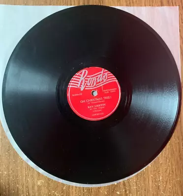 1949 Ken Griffin At The Organ  Jingle Bells/Oh Christmas Tree  78 RPM 10  Record • $8.99