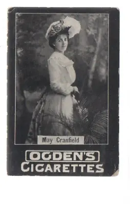 Ogdens  Tabs Card:  May Cranfield  (plain Back) • £1.49