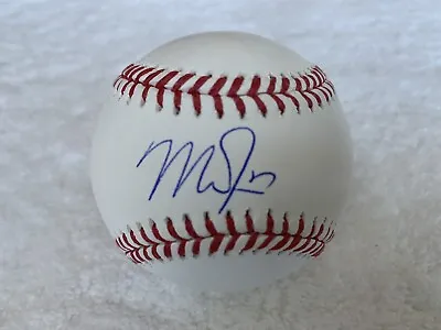 Mike Trout Signed Official Mlb Baseball - Beckett Letter Of Authenticity • $519.99