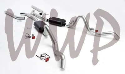 3  Side Turn Down Header Back Exhaust 64-67 GM A-Body V8 Cutlass/Chevelle/Malibu • $479.95