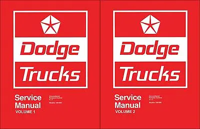 $59 • Buy Best 1974 Dodge Truck Shop Manual 74 Pickup Power Wagon Adventurer Sweptline