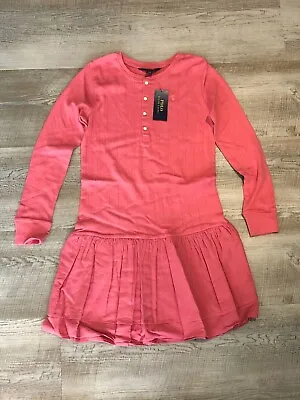 £22.50 • Buy Girls Ralph Lauren Pink Logo Polo Dress