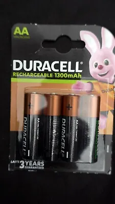 Duracell AA 1300 MAh Rechargeable Batteries - Pack Of 4  • £6.35