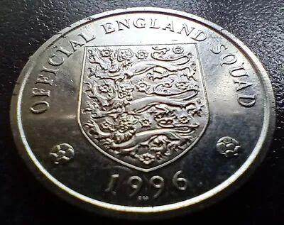 £0.99 • Buy Official EURO ‘96 England Squad Coin - David Platt