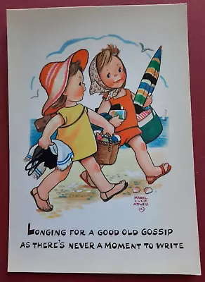 £2.49 • Buy Artist Mabel Lucie Attwell Good Old Gossip B109