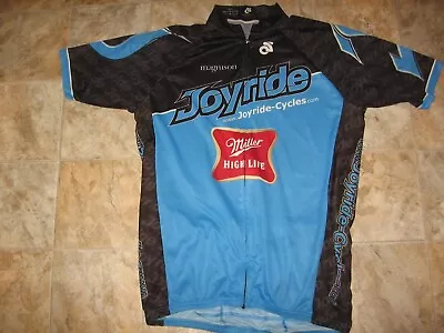 Miller High Life Beer Joyride-cycles Magnison Bicycle Racing Cycling Jersey • $10