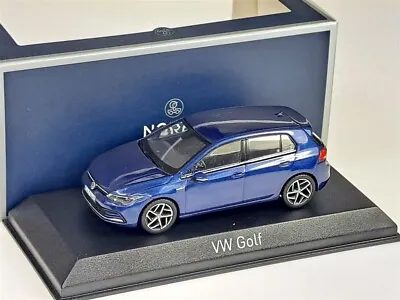 VOLKSWAGEN GOLF VIII 2020 Blue Metallic - 1/43 - NOREV • $34.50