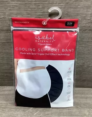 🔥 Maternity Band Cooling Wicking  Support Isabel Maternity Black Size Small Med • $11.99