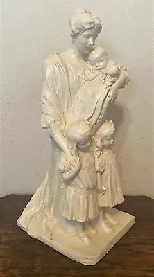 $110 • Buy Vintage Alva Studios Replica Of Bessie Potter Vonnoh Sculpture - Motherhood, 17 