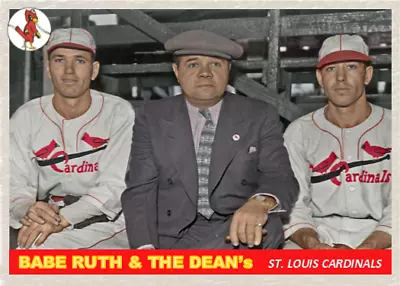 Babe Ruth Dizzy & Daffy Dean Aceo Art Card ### Buy 5 Get 1 Free ###  • $3.95