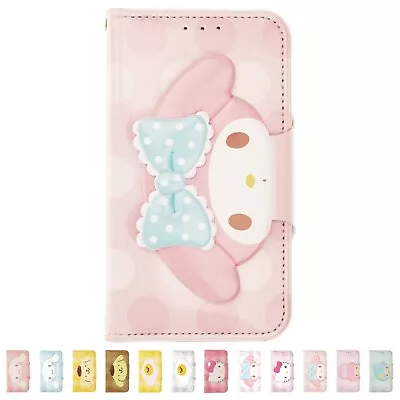 Sanrio Face Button Diary Flip Cover For Galaxy S24 S23 Plus Note20 Ultra Case • $31.99