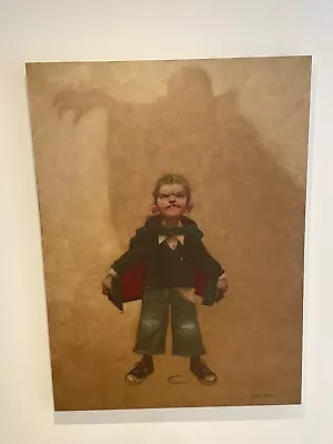 Craig Davison Original Painting - Dracula 80s Nostalgia Super Rare!! • £3900