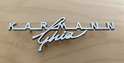 Vw Karmann Ghia Chrome Dash Script Emblem 67-74 New • $50