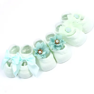 £3.86 • Buy Non- Kids Socks Baby Cotton Slipper Anti Trainer Girl Child