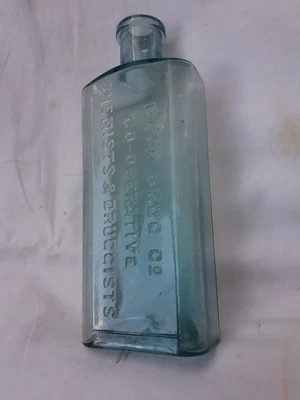 £4.99 • Buy BATH DRUG CO CO OP CHEMIST & DRUGGISTS Medicine Bottle C1900s 