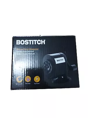 Bostitch Wall-Mount/Counter-Mount Manual Pencil Sharpener Black NEW • $12.99